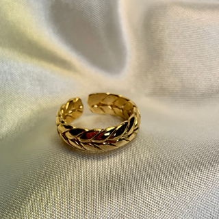 Woven Wheat Ring